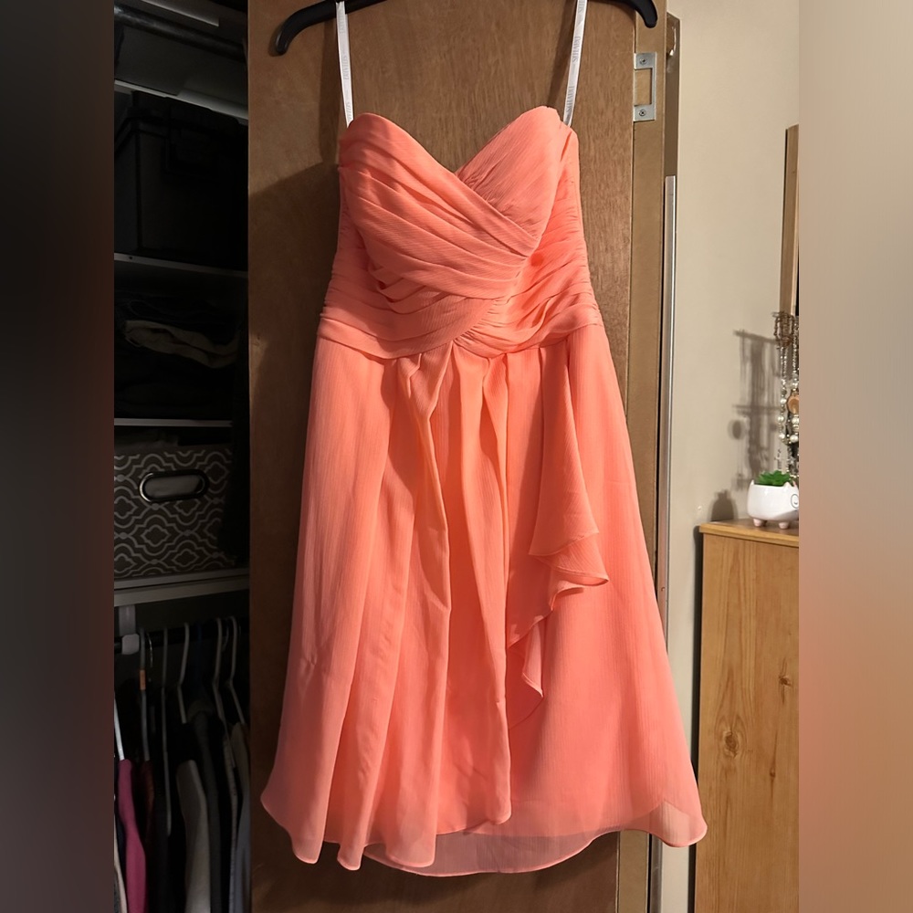 David’s bridal bridesmaid dress